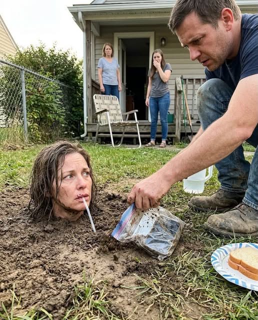 They buried me up to my neck in the backyard dirt for days while I was pregnant, pouring water and insects over me as “punishment for disobedience.”