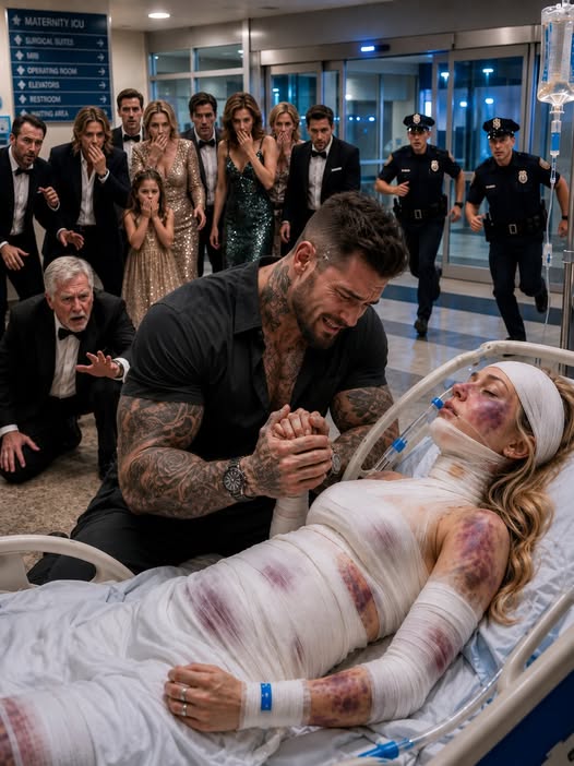 My pregnant wife’s father and her eight brothers beat her so brutally that our unborn child never had a chance to live. Then they stood outside her ICU room laughing, convinced I was nothing more than a wealthy businessman who couldn't touch them. They had no idea that a single message from my phone would destroy everything they believed made them untouchable before the sun ever came up.