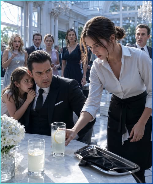 The Mafia Boss’s Daughter Whispered That Her Lemonade Tasted Bitter and the Waitress Everyone Mocked Saw What the Cameras Missed