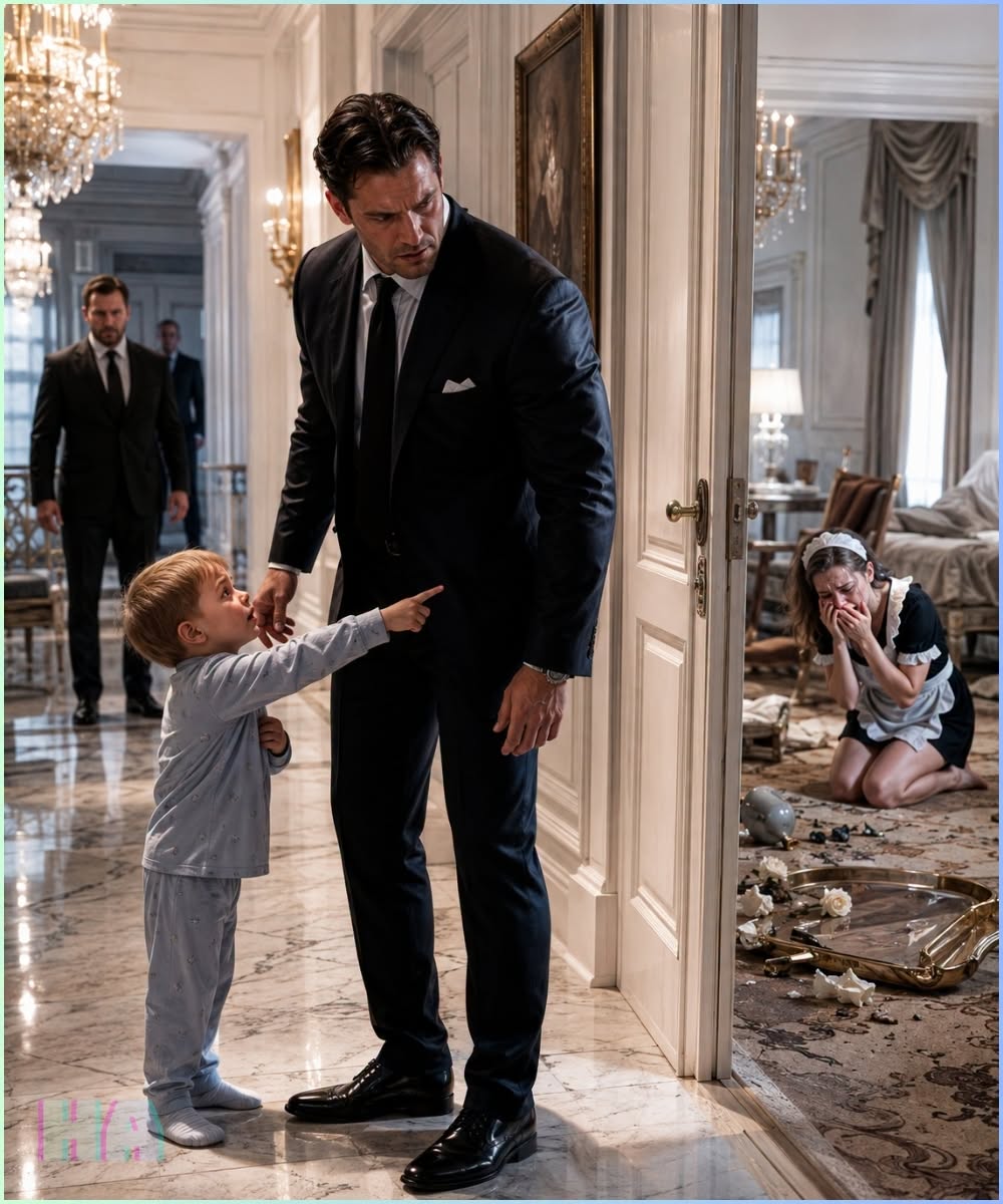 The Maid’s Toddler Whispered That Mommy Was Crying Again, but What the Mafia Boss Found Behind the Door Nearly Started a War