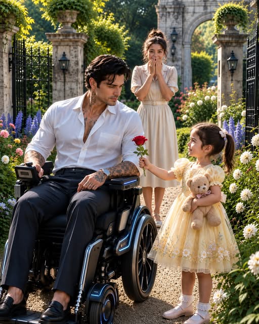 The doctors gave up on my legs. The people I trusted buried the truth about my family. Then a fearless little girl crashed into my private garden, laughed at the men protecting me, made my paralyzed foot move for the first time in eight years—and wore the necklace that had disappeared with the baby everyone swore had died.