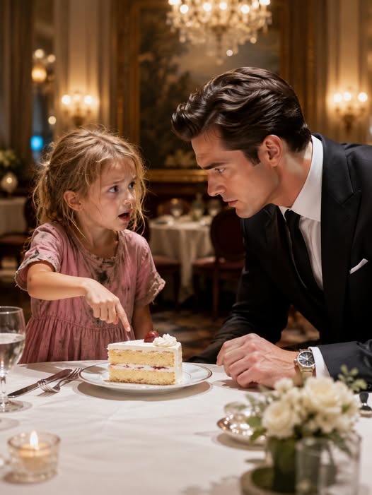 “Don't Eat That Cake! She Put Something in It!” a Poor Girl Cried to the Millionaire—What He Found Shocked Everyone