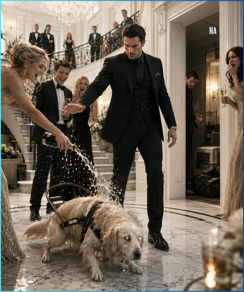 They Poured Champagne on the Blind Dog for Laughs, but the Mafia Boss Knew They Were Hiding Something Worse