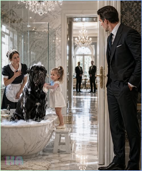 The Maid’s Toddler Bathed the Mafia Boss’s Feared Dog, but What He Did When She Was Taken Brought His Entire Empire to Its Knees