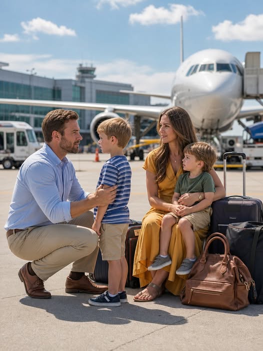 His Flight Was Delayed By Just Thirty Minutes... Then He Found The Woman He Had Never Forgotten Sleeping On An Airport Floor Beside Twin Boys Who Looked Exactly Like Him—What She Whispered Moments Later Made Him Walk Away From The Biggest Deal Of His Life Without Looking Back...
