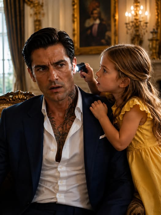 The Mafia Boss Had Been Deaf for Three Years—Then the Maid’s Four-Year-Old Pointed at His Ear and Left a Brass Button on His Desk