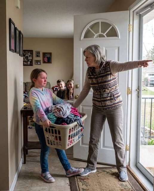 My mother kicked my 8-year-old daughter out because she refused to do heavy chores while my sister’s kids made fun of her and called her names. Mom screamed, “Lazy children don’t deserve shelter.” My daughter left and was nowhere to be found for hours. My sister finally called me saying, “Is your daughter with you? I haven’t seen her all day.” I screamed, “I’m at work. What do you mean she’s missing?”…