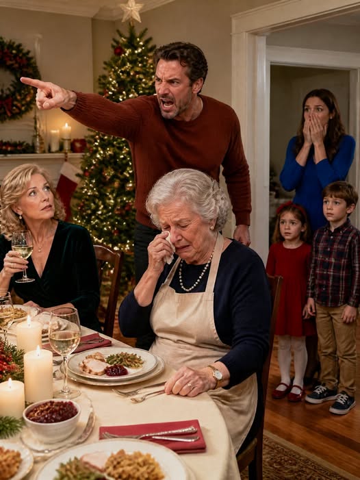 At Christmas dinner, in the house I had owned for thirty-one years, my son-in-law pointed at my chair and said, “You can’t sit there.”