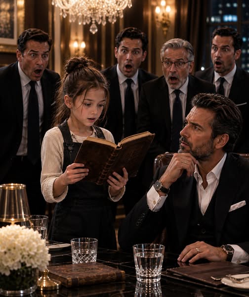 A billionaire offered ten million dollars to anyone who could decode an ancient journal after the world's best experts admitted defeat. They laughed when a fourteen-year-old waitress stepped forward with a serving tray in her hands—until my very first translation exposed a secret that made the billionaire realize he'd been searching for the wrong person all along.
