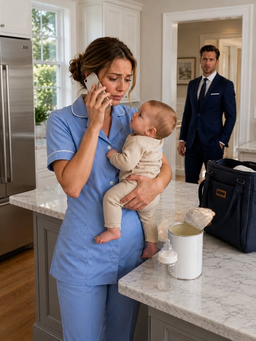 A Millionaire Accidentally Heard His Widowed Housekeeper Say, “Mom, Could You Spare $28? I’m Almost Out of Formula for the Baby.” He Quietly Followed Her Home, Planning to Leave Some Help Without Embarrassing Her—