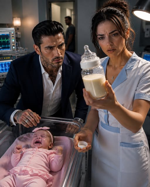 For eleven nights, a Chicago crime boss’s eight-month-old son nearly died at exactly 12:03 a.m., while his private doctor insisted it was a rare disease—and mocked me when I said someone was doing it deliberately. Then I opened the baby’s bottle and found something hidden inside that proved the danger wasn’t coming from an illness… but from someone already inside the house.