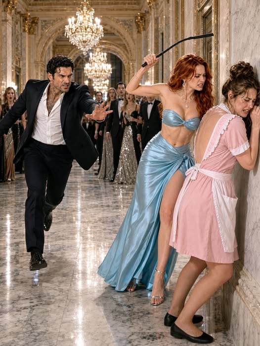 His Fiancée Beat the New Maid in Front of Two Hundred Guests—Then Chicago’s Most Feared Mafia Boss Covered Her With His Coat and Ended the Engagement