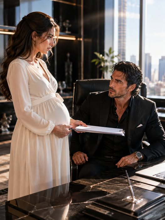 She Needed One Signature—The Mafia Boss Froze When He Saw Her Nine Months Pregnant