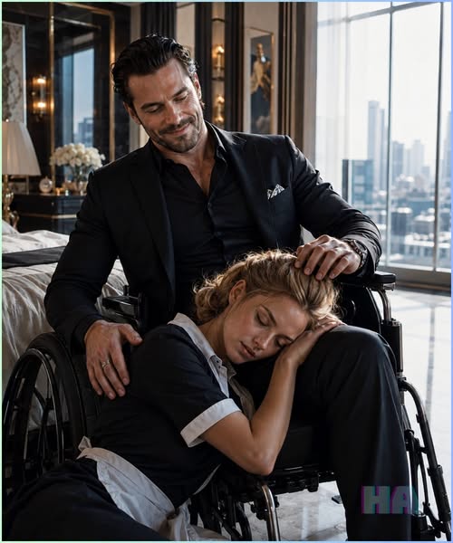The Paralyzed Mafia Boss Hadn’t Smiled in Two Years Until His Exhausted Maid Fell Asleep Beside Him and Woke the Man Everyone Thought Was Gone