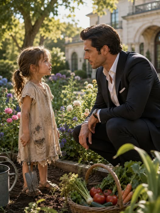 "Can I Tend Your Garden for Food?" a Poor Girl Begged a Widowed Millionaire—What He Did Next Stunned Her