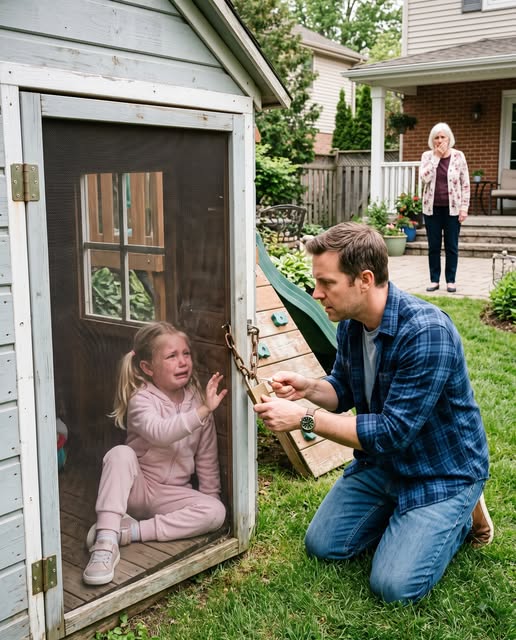 My 10-Year-Old Daughter Stopped Answering Me for Three Days—When I Went to Her Mother’s House, I Found Her Alone in the Backyard. She Clung to Me and Whispered, “Dad, Mom Didn’t Leave Me. She Was Trying to Protect Me.” Then Officers Uncovered What Her Stepfather Had Tried to Hide.