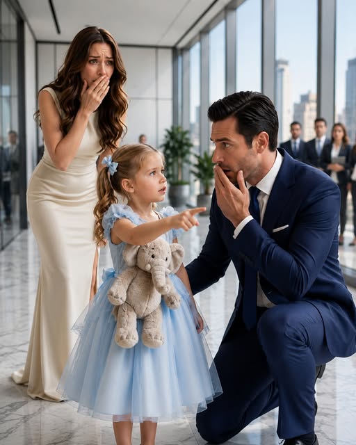 I Brought My 6-Year-Old Daughter to Work Because I Had No One to Watch Her. She Told My Cold Millionaire Boss, “You Should Be My Dad.” Everyone Laughed—Until My Late Husband’s Father Walked In With Legal Papers and Said He Was Taking My Daughter. Two Days Later, We Discovered What He Was Really After