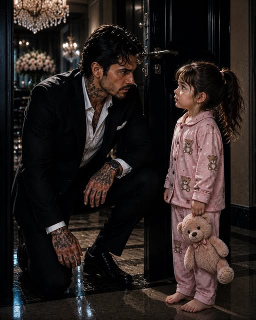 At midnight, a barefoot three-year-old girl crossed a mafia boss’s mansion alone and knocked on the one door everyone had warned her never to approach. “Please,” she whispered when it opened. “My mommy won’t wake up.”