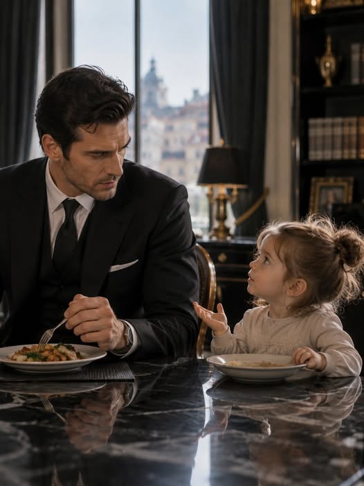 The Mafia Boss Had Eaten Alone for 3 Years—Then the Maid’s Toddler Asked Him a Question That Changed Everything