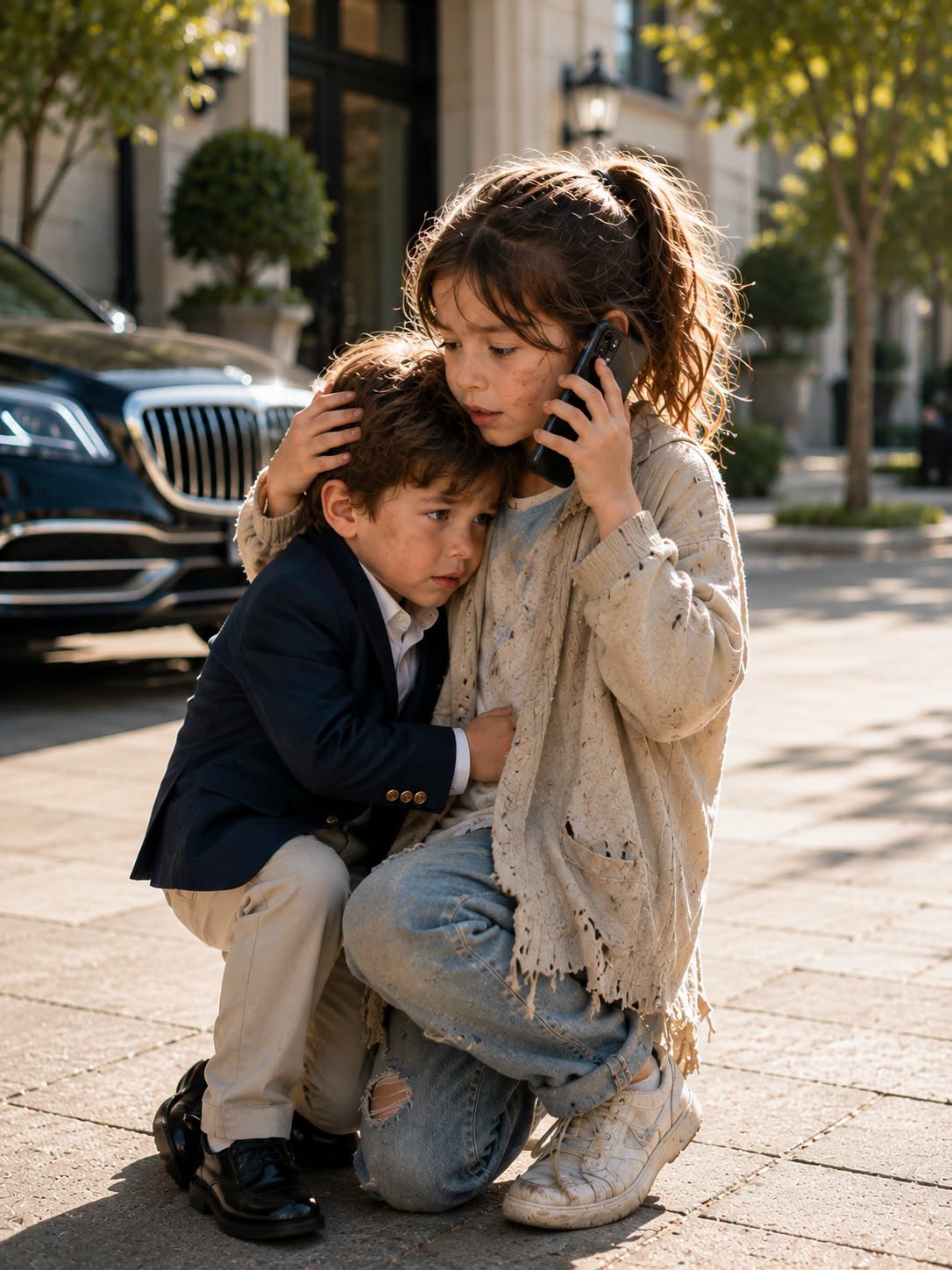 HOMELESS Girl Calls A BILLIONAIRE Son’s Emergency Contact Then Everything Changes