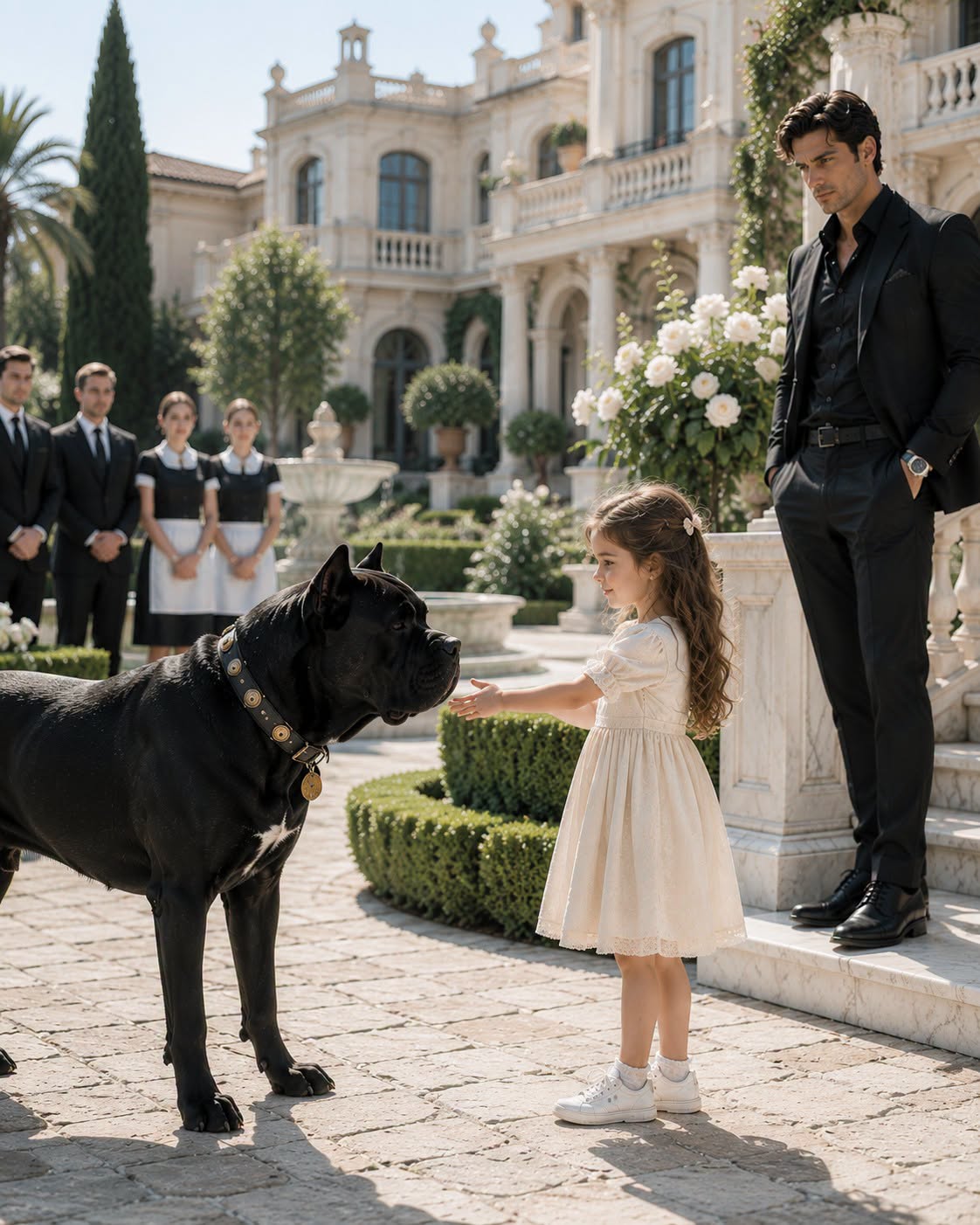 The Mafia Boss Said His Dog Showed No Mercy—Then A Little Girl Made Him Kneel