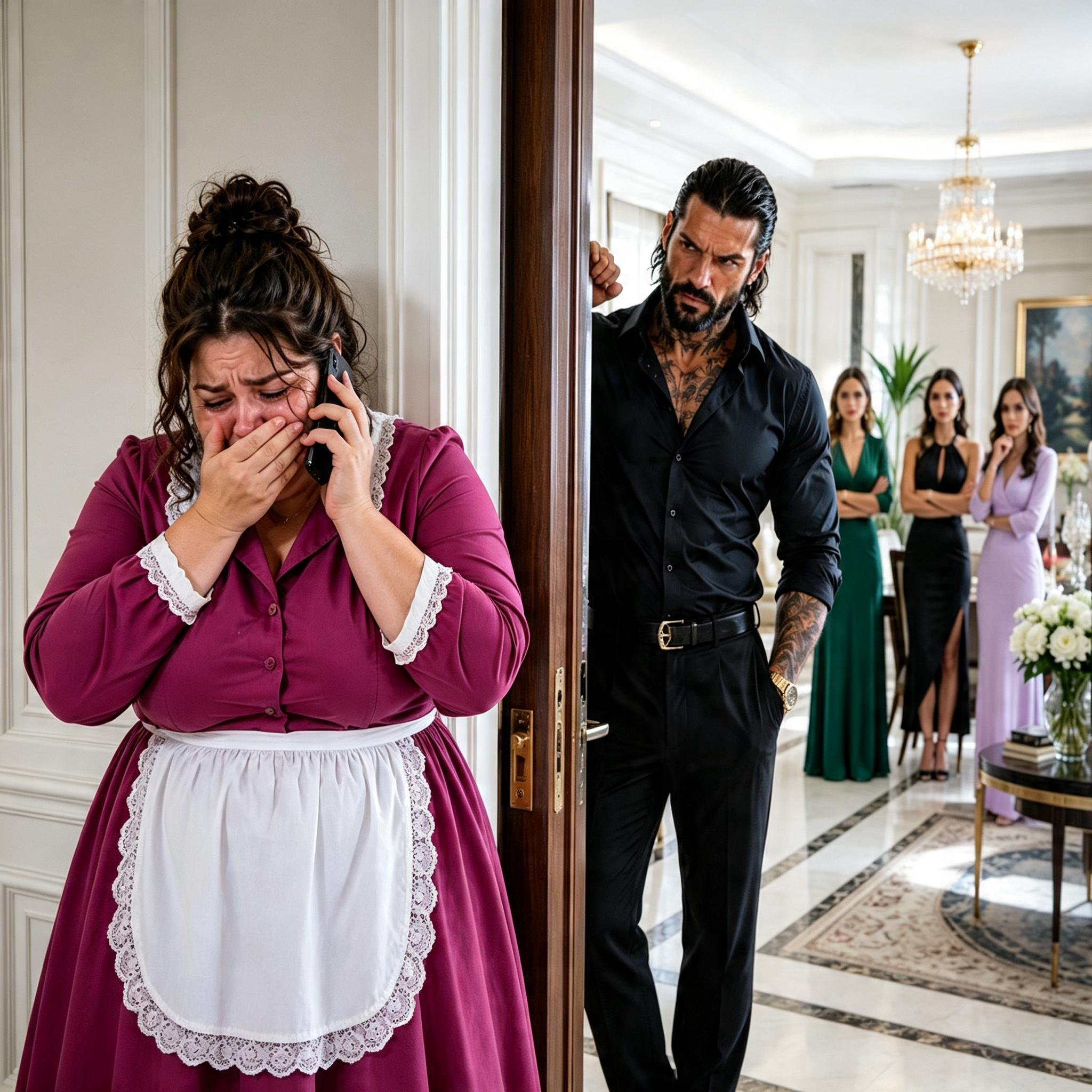 The Mafia Boss Heard Her Cry Behind the Door — Then Discovered the Secret Everyone in His Mansion Was Hiding