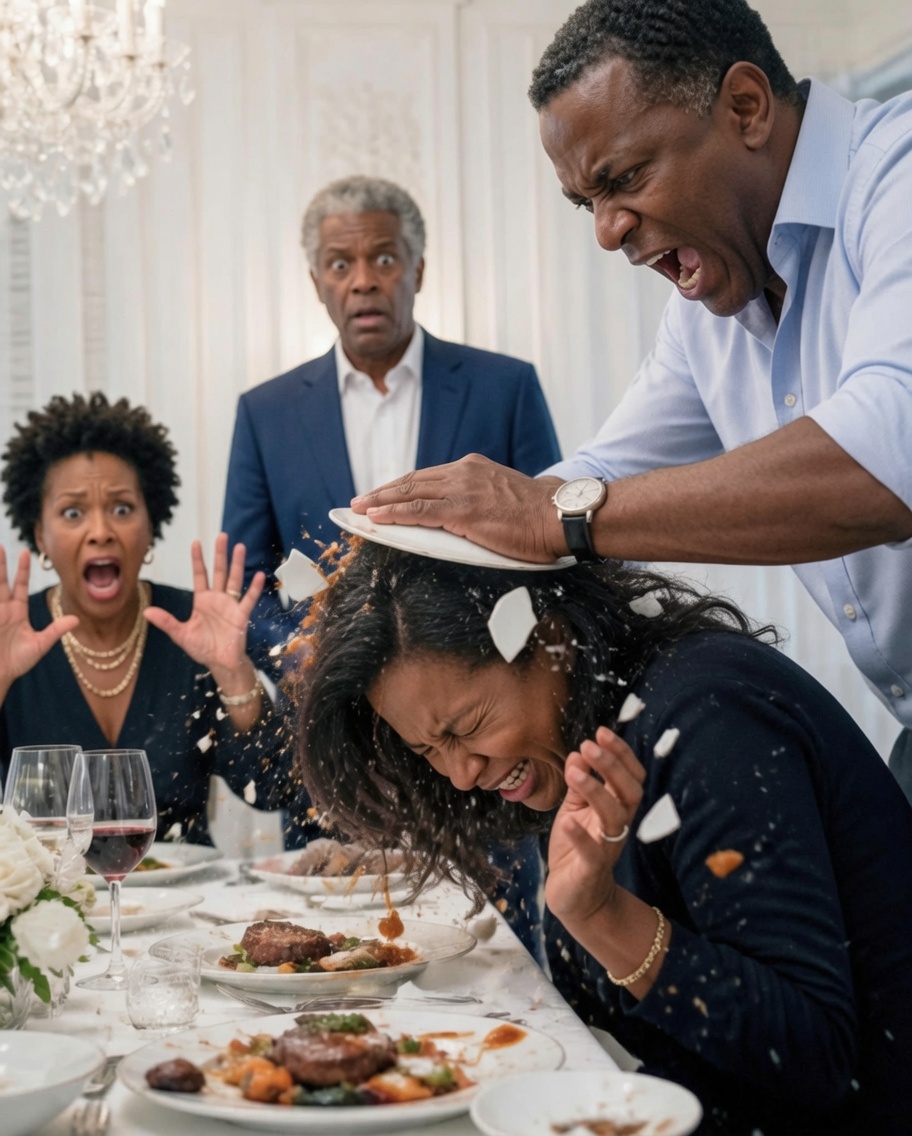 My Husband Sm@shed a Dinner Plate Over My Head Because I Refused to Give His Mother My Apartment.