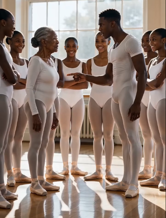An 80-year-old woman stepped into a ballet class taught by the finest choreographer in the entire city