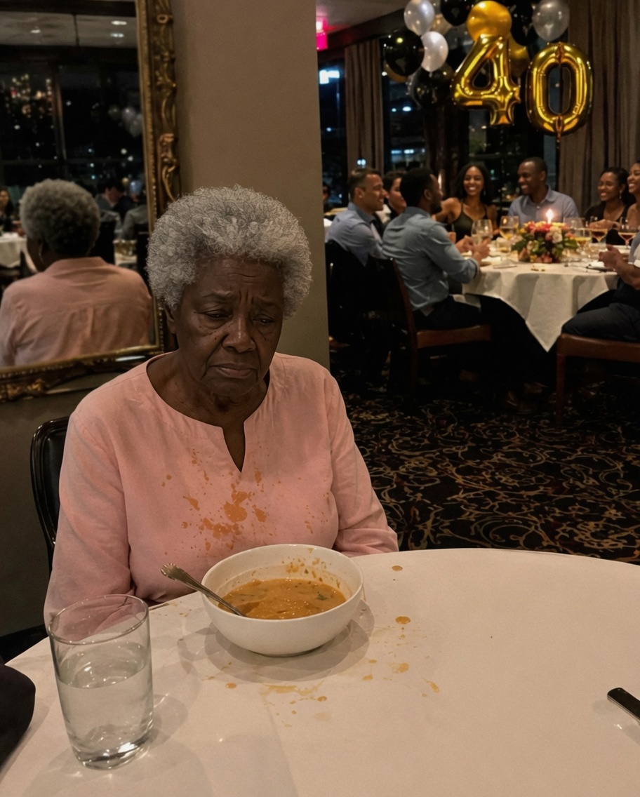 My son seated me at a separate table during his 40th birthday dinner because my Parkinson's made my hands shake and spill things
