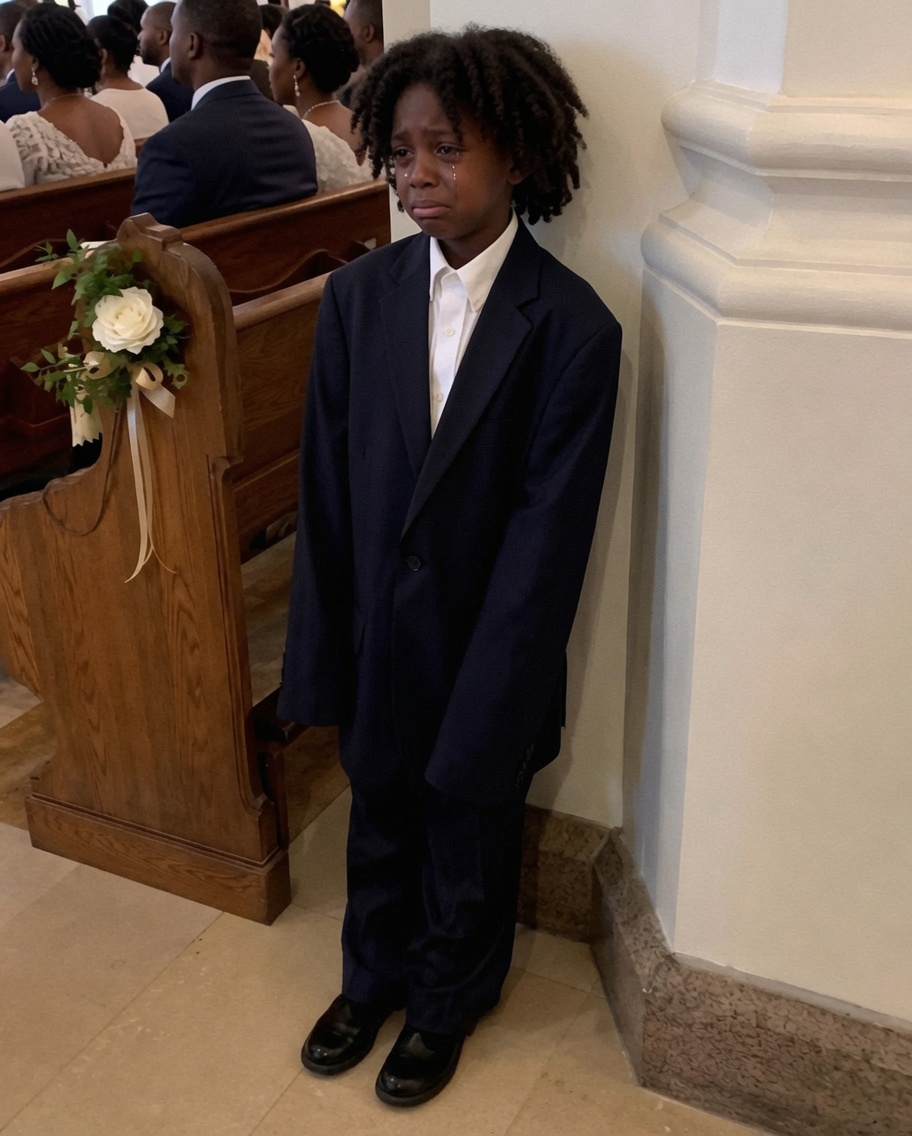 My ex-husband's fiancée dressed my 9-year-old daughter in an oversized boy's suit instead of the flower girl dress she'd promised—what my ex-FIL did next left the bride white as a sheet.