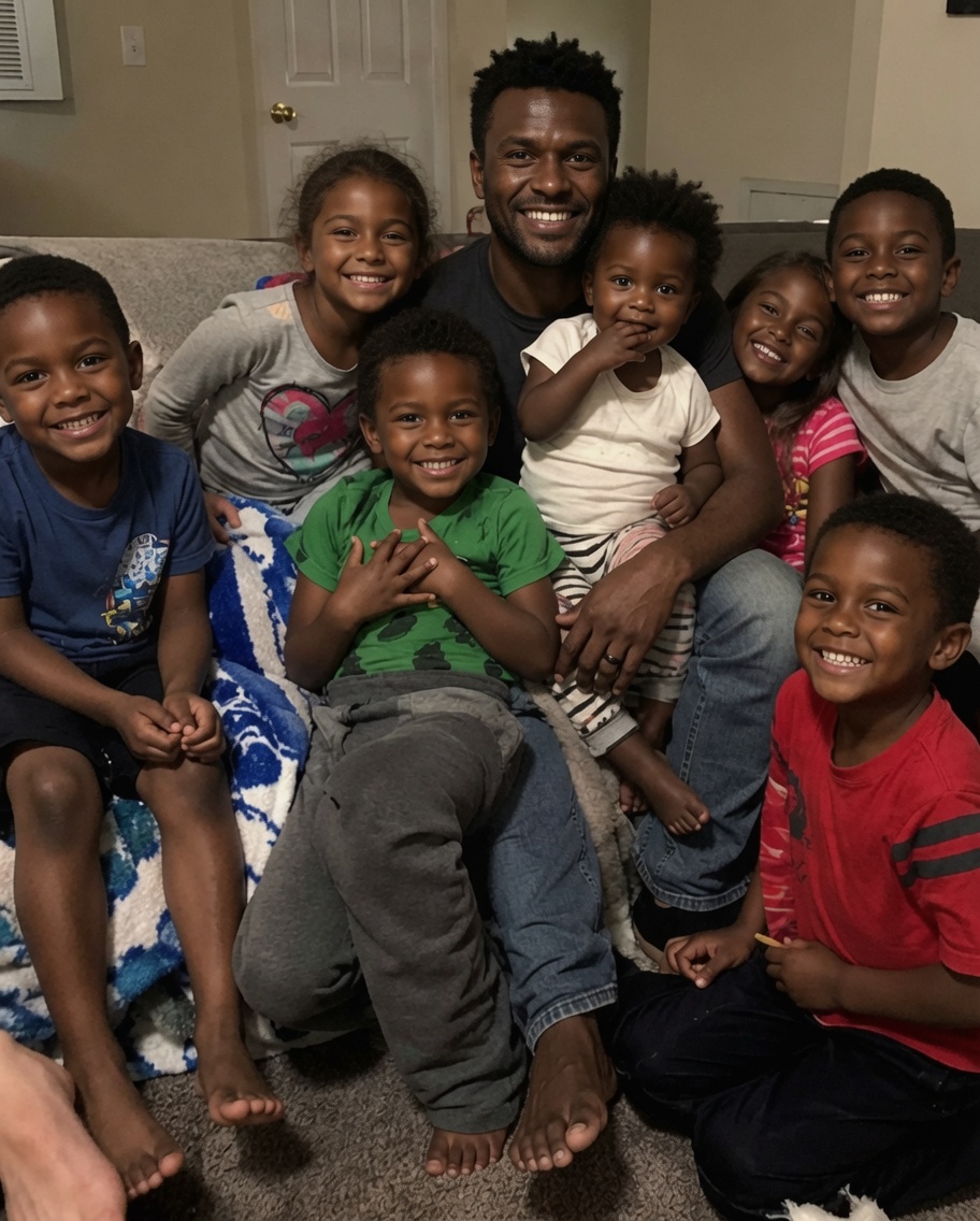 The Whole Neighborhood Warned Us About The Father Raising 7 Kids Alone - But What We Saw Through the Fence Made Us Sob.
