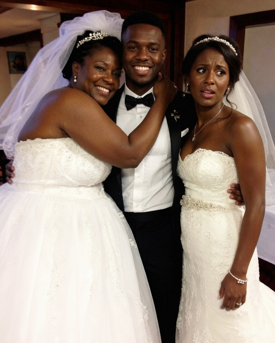 My fiancé's mother arrived at our wedding in a BRIDAL GOWN — one sentence from him at the altar made my knees buckle.