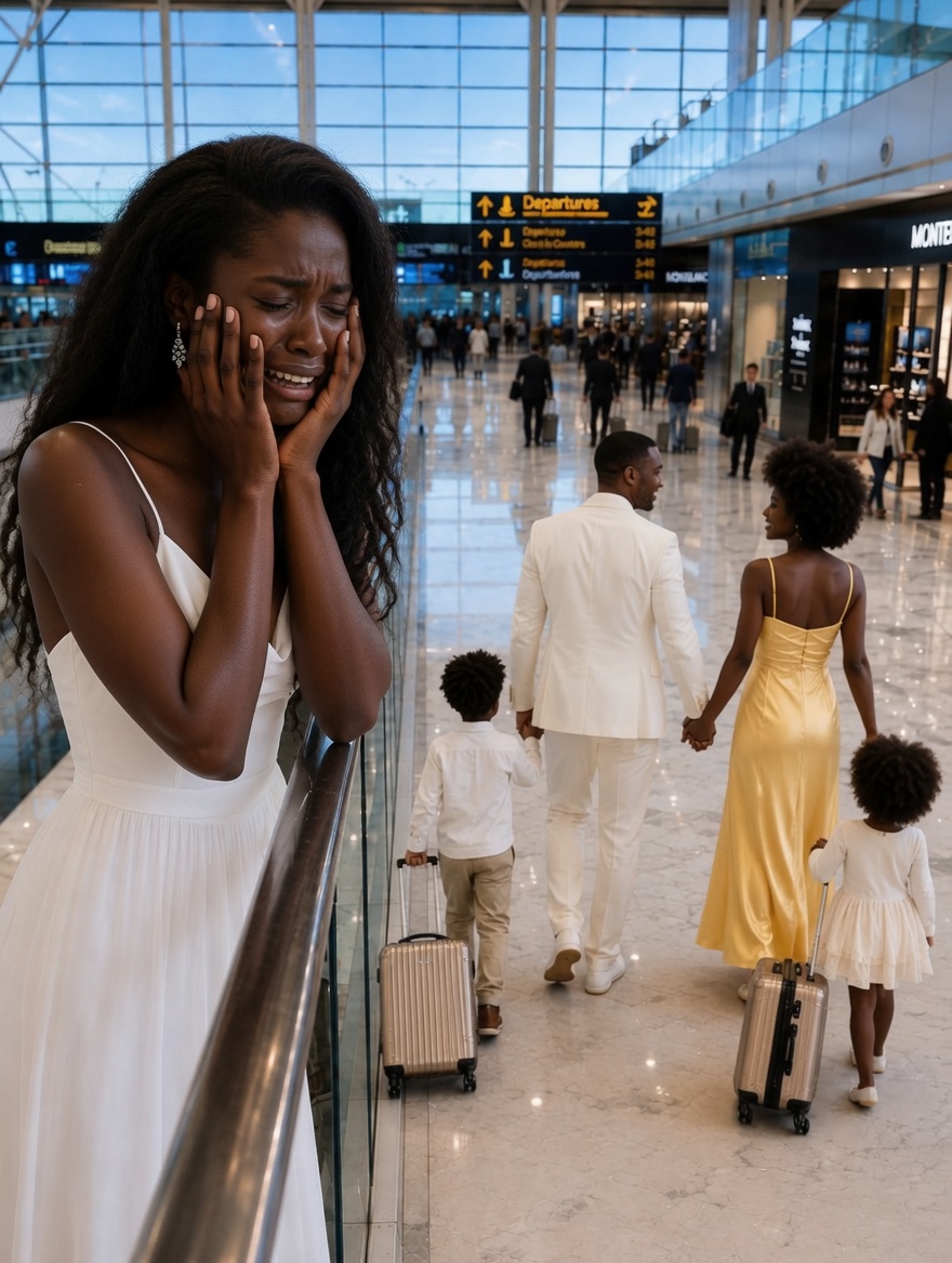 My Husband Said He Was Saving Patients In Emergency Surgery—Then I Spotted Him At The Airport Leaving On A Secret Trip With Another Woman And His Whole Family Without Me…