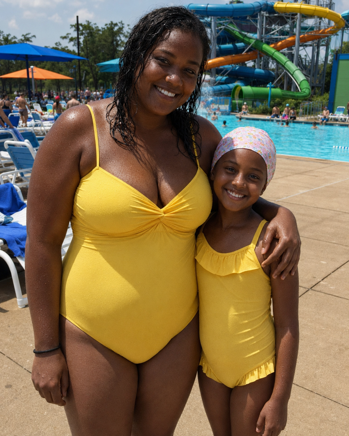 My student's mom called me "SHAMELESS" at a water park because I wore a swimsuit — then someone walked around the corner, and she started trembling.