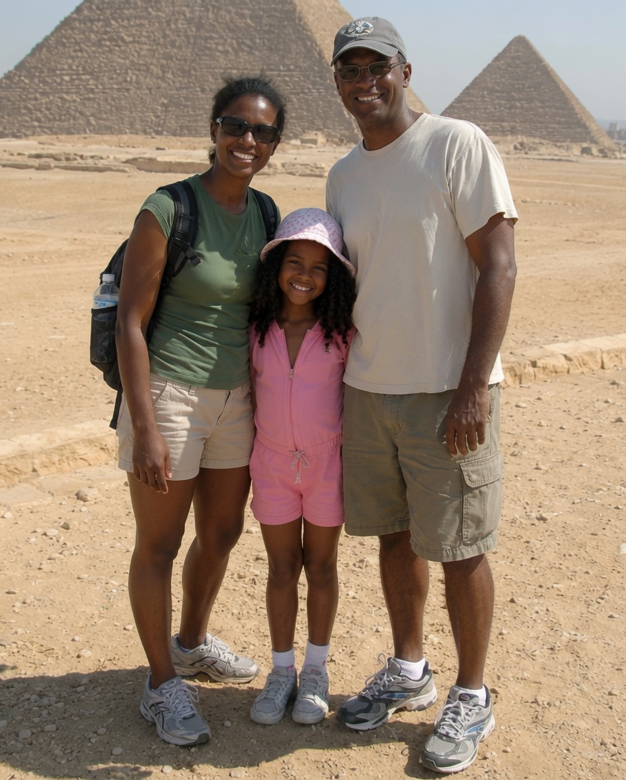 My daughter disappeared while we were living in Egypt — 20 years later, a postcard arrived from there with words written on the back that turned my entire life upside down.