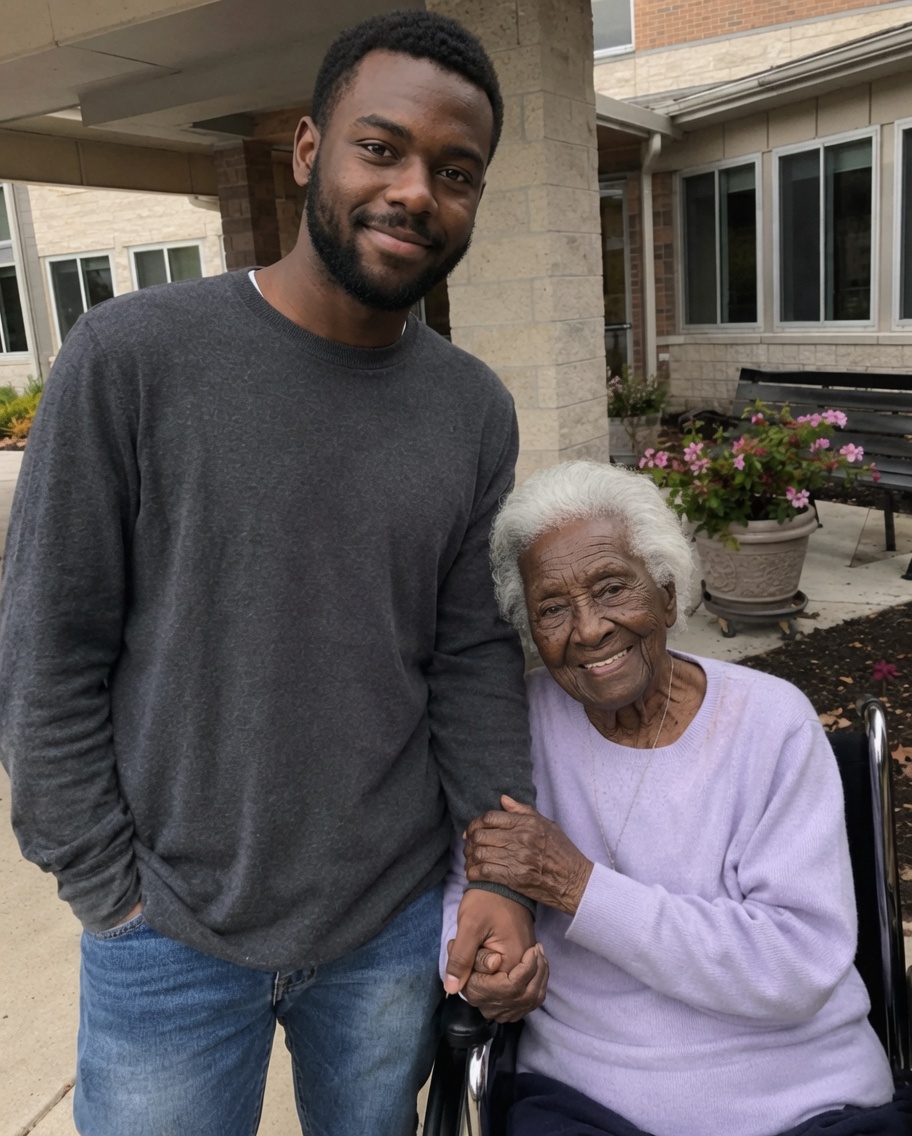 I pretended to be an old woman's son at the nursing home because her REAL family paid me — after she died, the nursing home director said, "She left one LAST request for you."