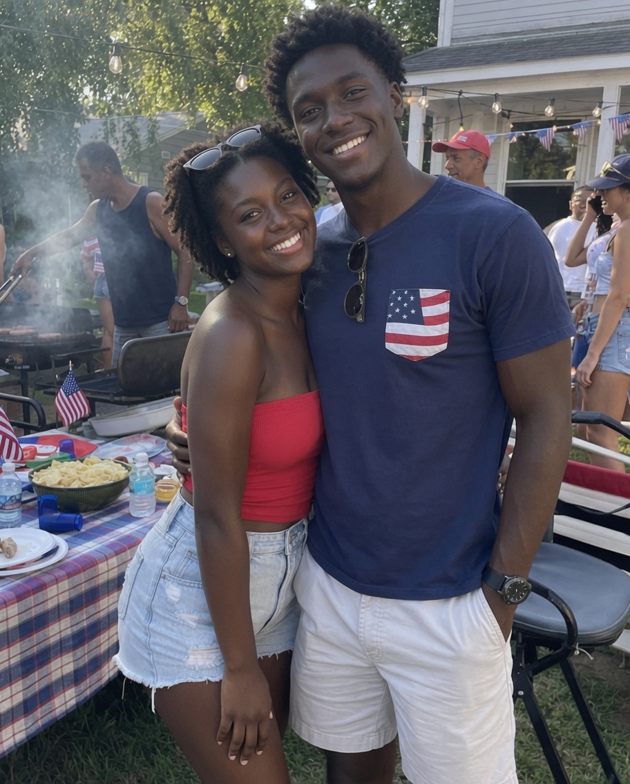 My daughter brought her new boyfriend to our Fourth of July barbecue, but the moment I saw his face