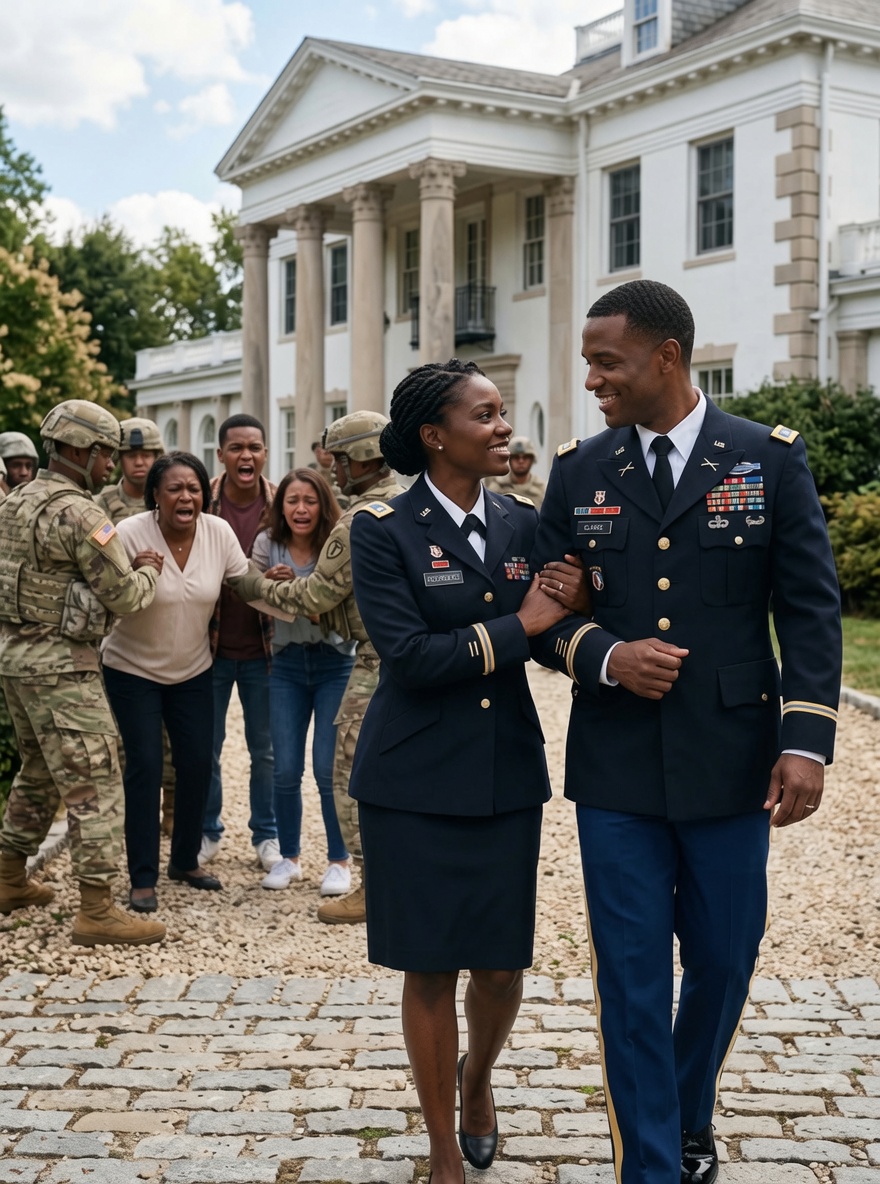 My own mother pushed me so hard I stumbled against the wall, while my sister-in-law sneered and my brother-in-law ridiculed me—convinced my husband's deployment left me entirely defenseless.
