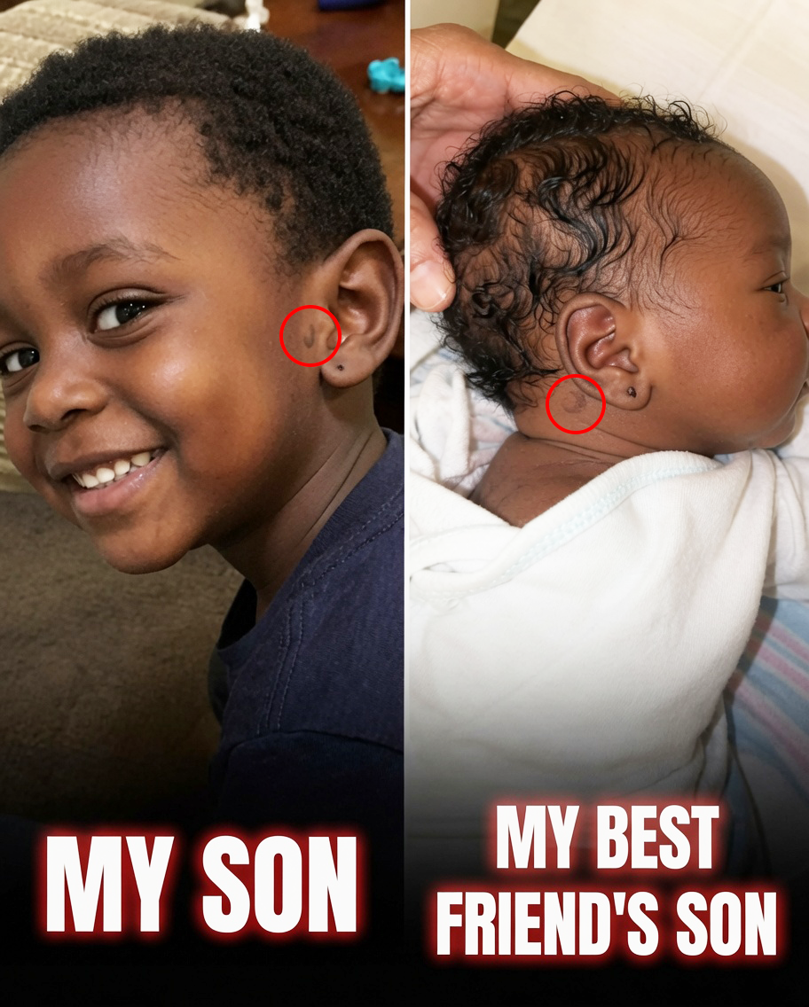 My son and my best friend's son had the same rare birthmark — I thought my husband was cheating, but the truth was much worse.