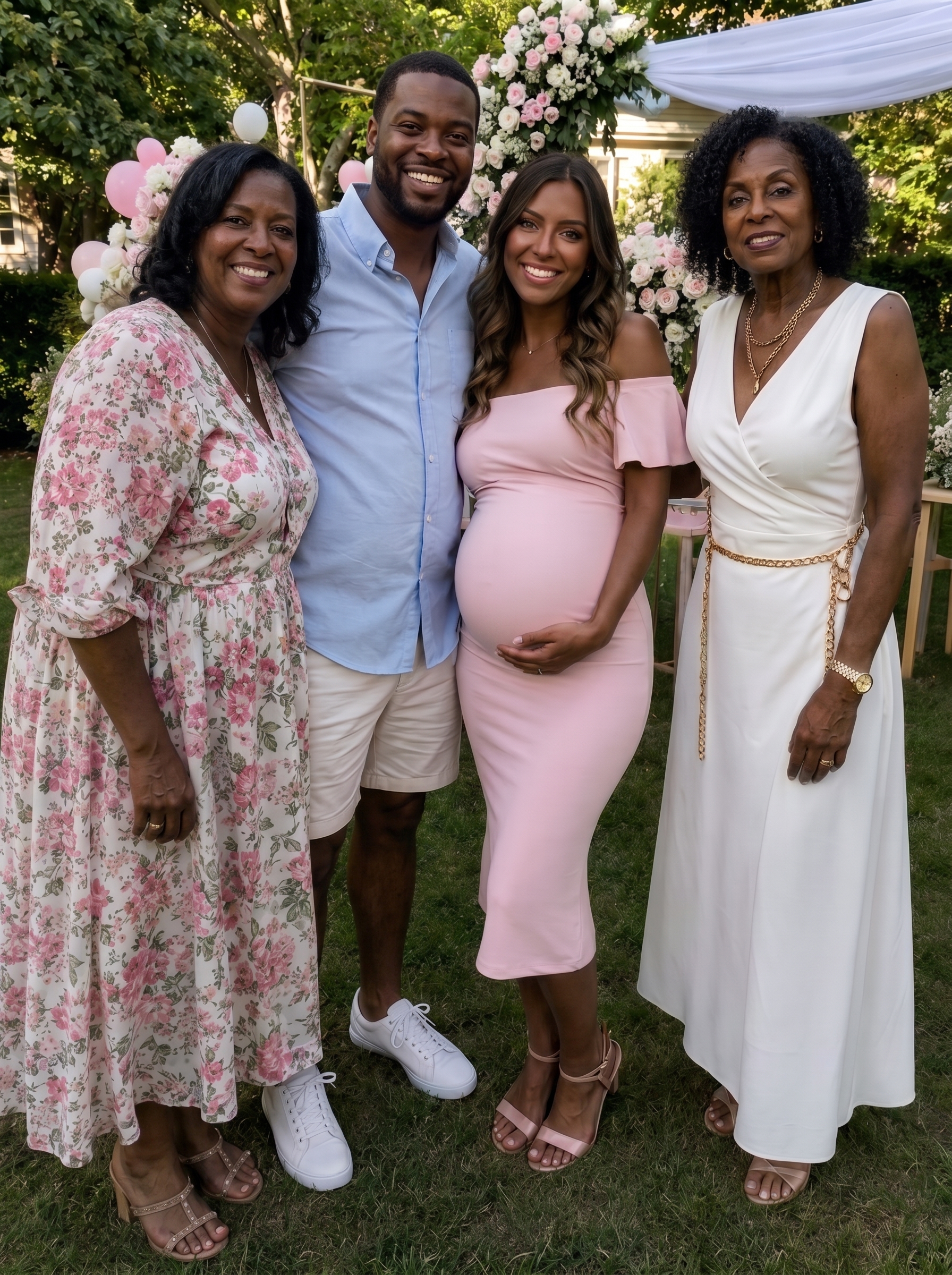 My mother-in-law loudly suggested I "stop eating for two" and "hit the gym" at my own baby shower — my mom's response made her run out of our house.