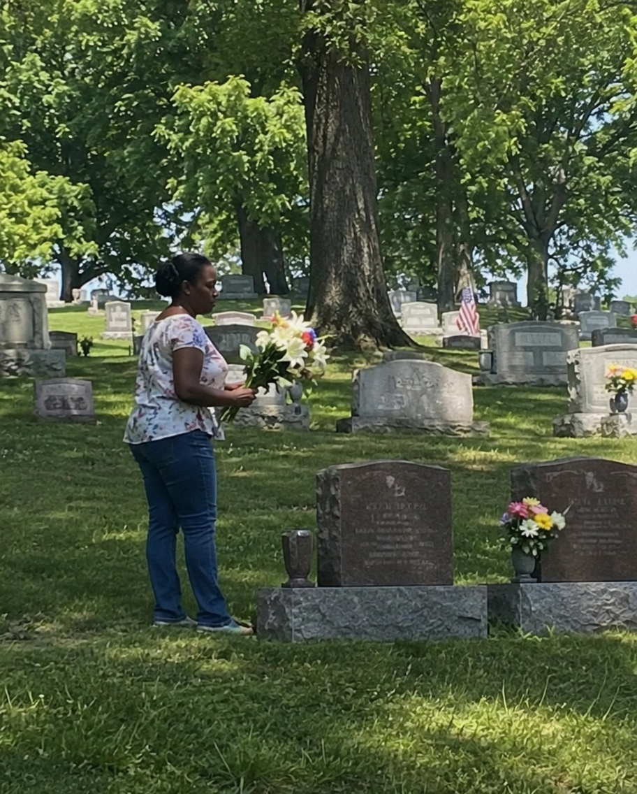 I saw a woman throwing away the flowers I'd left on my mother's grave — my life was never the same when I found out why.