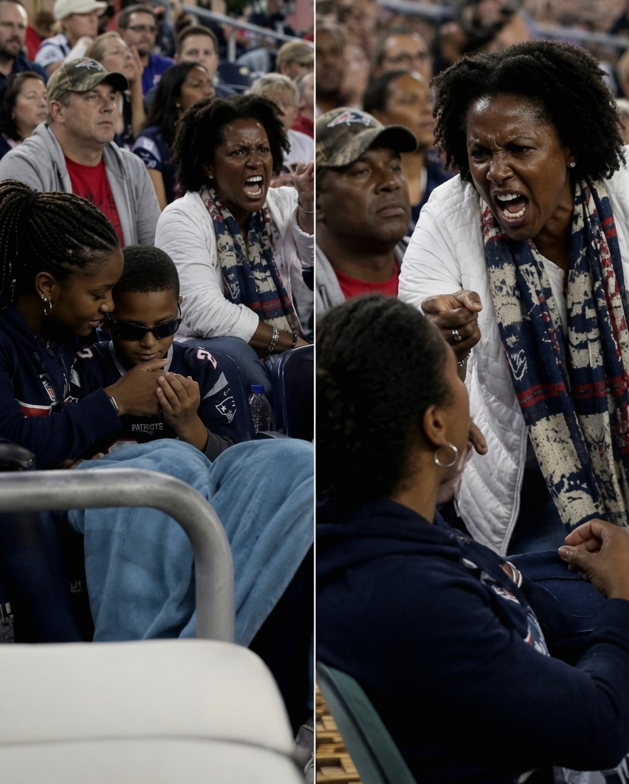 "SHUT UP OR LEAVE!" An Angry Fan Snapped At A Woman Who Wouldn't Stop Whispering To Her Son Throughout The Entire Football Game — But Nobody Expected Her Response