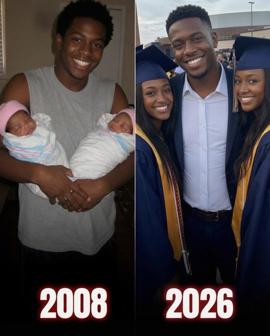 My wife abandoned our twins immediately after birth — 18 years later, she appeared at their graduation with a "special gift,"