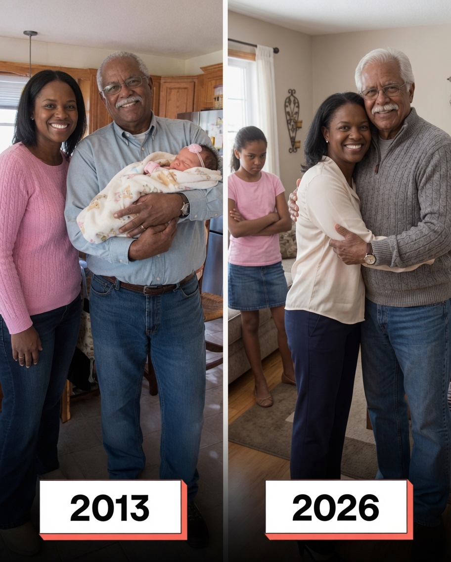 My daughter kept screaming that she didn't want to see her grandfather when he came to visit