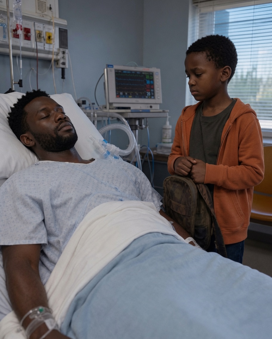 AFTER 14 DAYS IN A DEEP COMA, DOCTORS TOLD ME TO TAKE MY HUSBAND OFF LIFE SUPPORT — WHAT OUR 8-YEAR-OLD SON DID AFTER HEARING THIS LEFT EVERYONE IN THE ROOM SPEECHLESS.