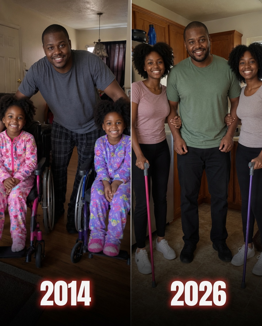 I raised my twin daughters alone after they were left behind at six — twelve years later, on Father's Day, they told me, "Dad, there's something we've hidden from you all this time."
