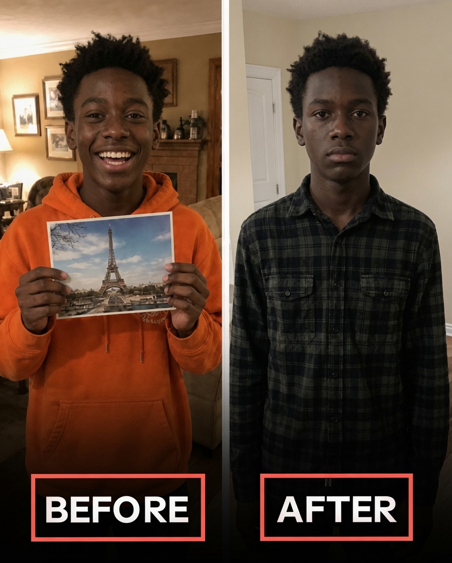 MY TEENAGE SON CAME HOME FROM A 5-DAY TRIP TO PARIS ACTING LIKE A COMPLETE STRANGER — THEN THE SCHOOL PRINCIPAL CALLED WITH A SECRET I WASN'T READY TO HEAR.