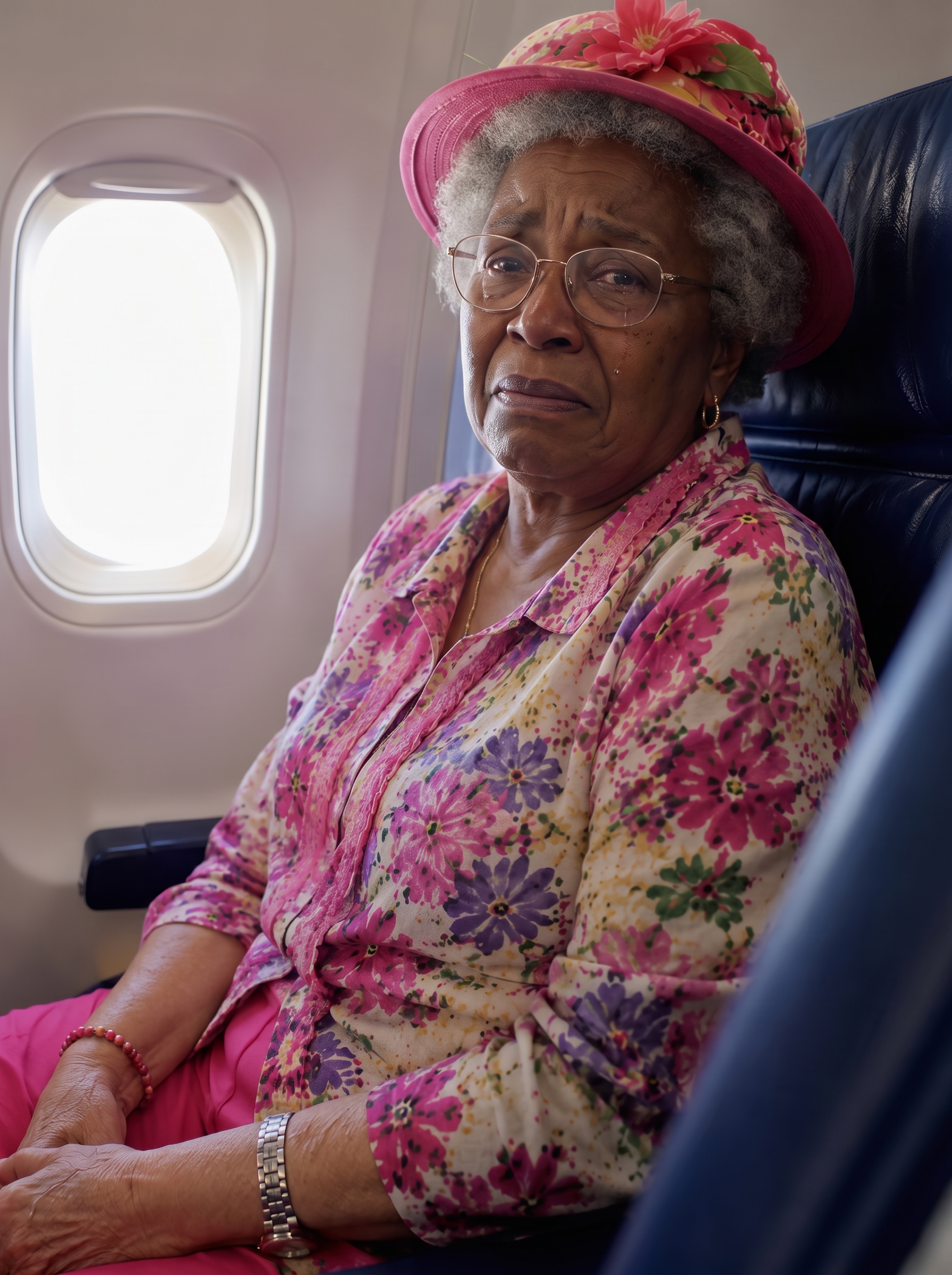 "Keep it down or get out!" a passenger yelled at me on a flight — then the flight attendant asked to see my mom's boarding pass.