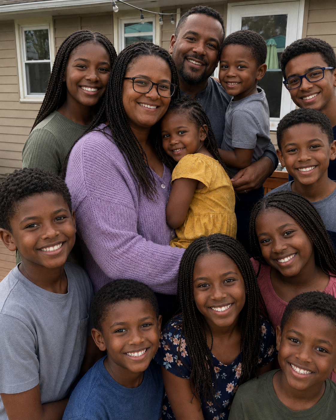 My husband left me and our 10 children for his mistress — a year later, he showed up at our door, and the LESSON our 13-year-old son taught him left everyone speechless.