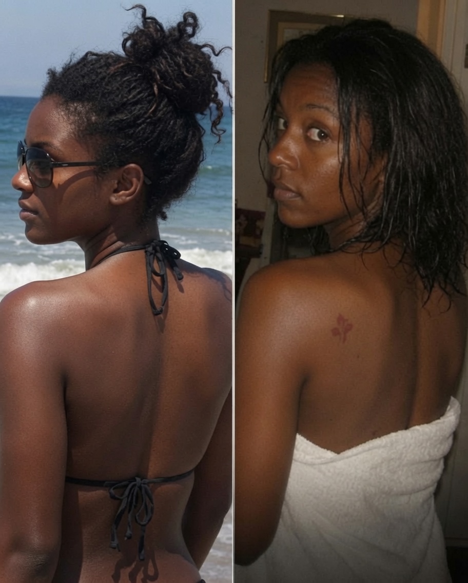 My wife came home from a weekend retreat with a birthmark she swore she'd never had.